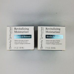 2X Beauty Untouched by SJ Creation Biotin + Retinol Revitalizing Moisturizer 2oz